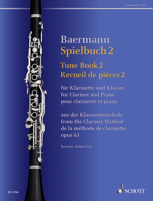 Spielbuch Band 2 aus der Klarinettenschule op.63
