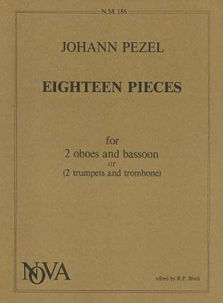 18 Pieces for 2 oboes and bassoon