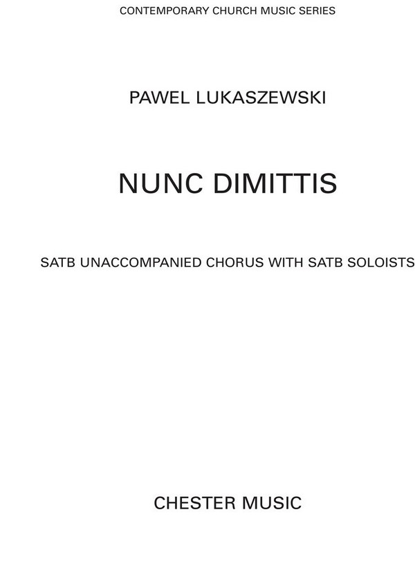 Nunc dimittis