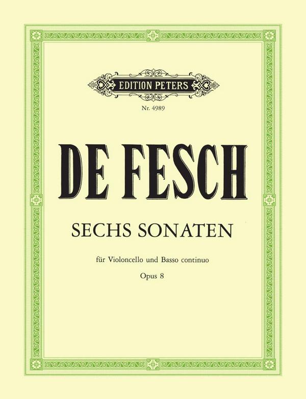 6 Sonaten op.8