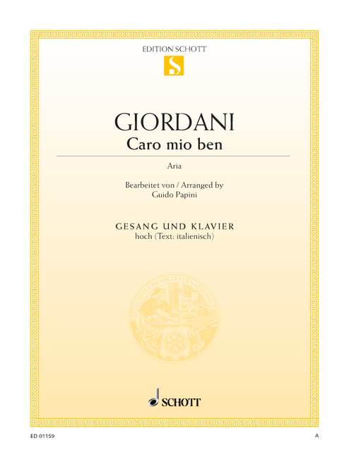 Caro mio ben (Trauungsgesang)