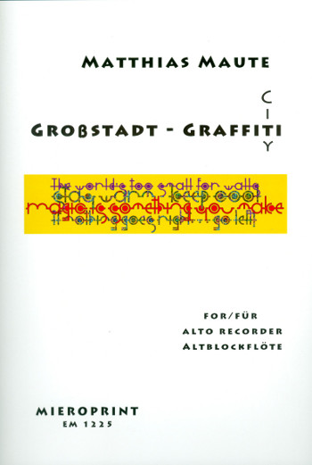 Großstadt-Graffiti