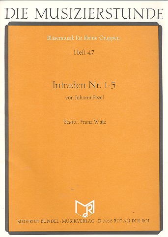 Intraden Nr.1-5