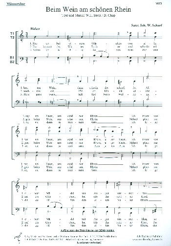 Beim Wein am schönen Rhein