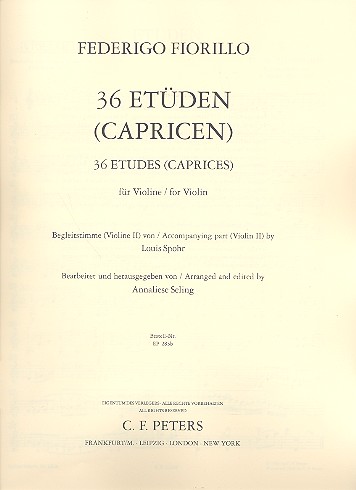 36 Etüden oder Capricen