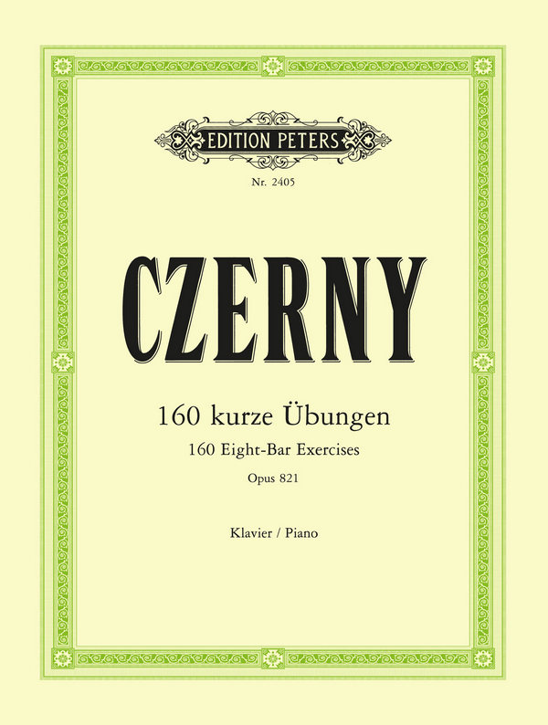 160 kurze Übungen op.821