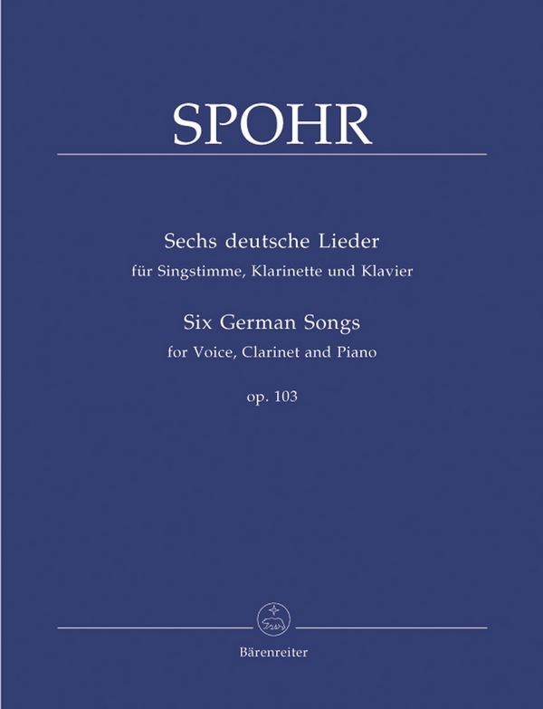 6 deutsche Lieder op.103