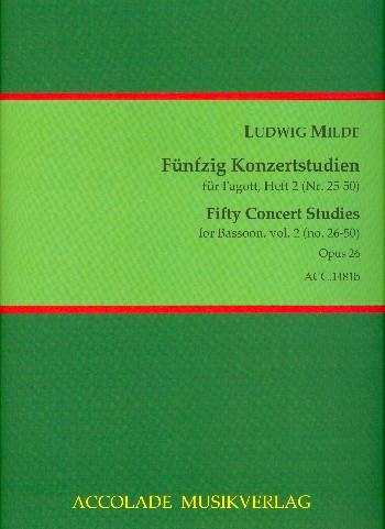 50 Konzertstudien op.26 Band 2 (Nr.26-50)