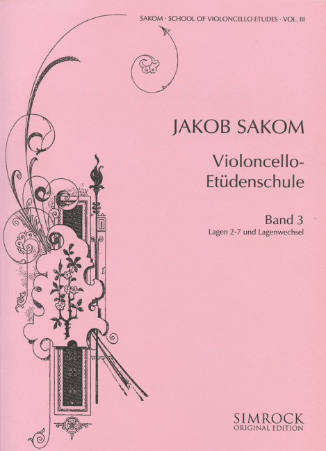 Violoncello-Etüdenschule Band 3 - Die Lagen 2-7 und Lagenwechsel