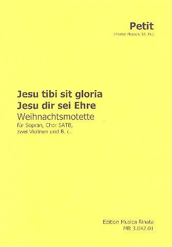 Jesu tibi sit gloria