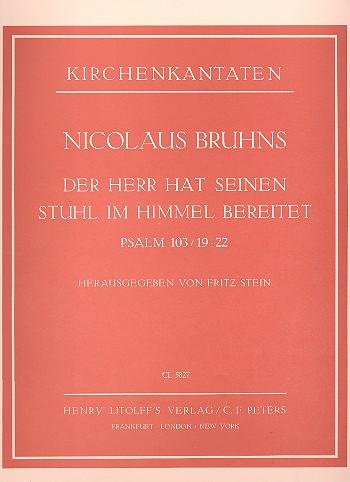 Der Herr hat seinen Stuhl im Himmel bereitet