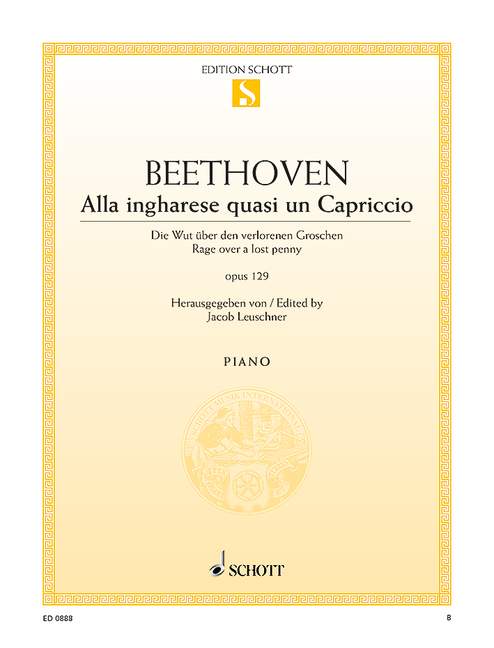 Alla ingharese quasi un Capriccio op.129