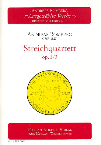 Streichquartett  op.1,3
