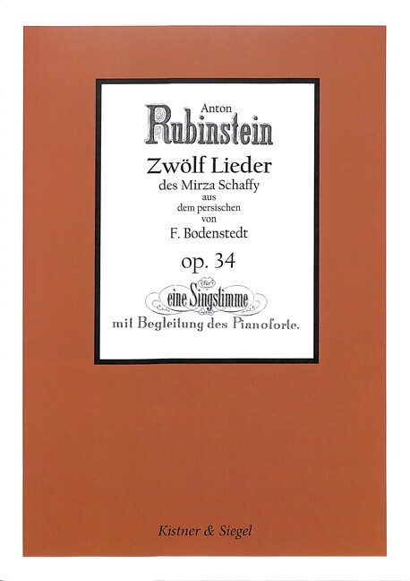 12 Lieder op.34
