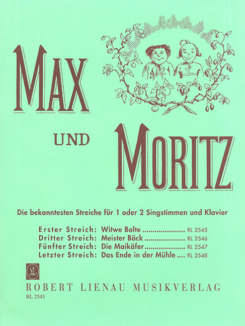 Max und Moritz - 1. Streich  'Witwe Bolte'