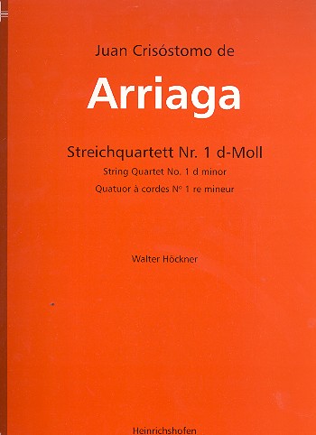 Streichquartett Nr.1 d-Moll