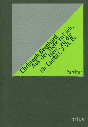 Aus der Tiefe ruf ich, Herr, zu dir