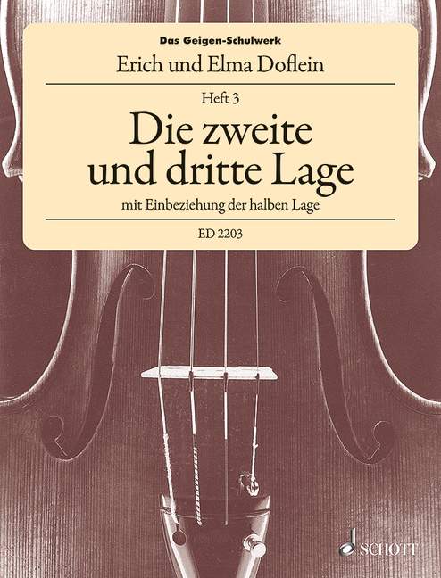 Das Geigen-Schulwerk Band 3