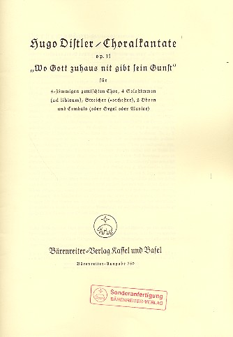 Wo Gott zuhaus nit gibt