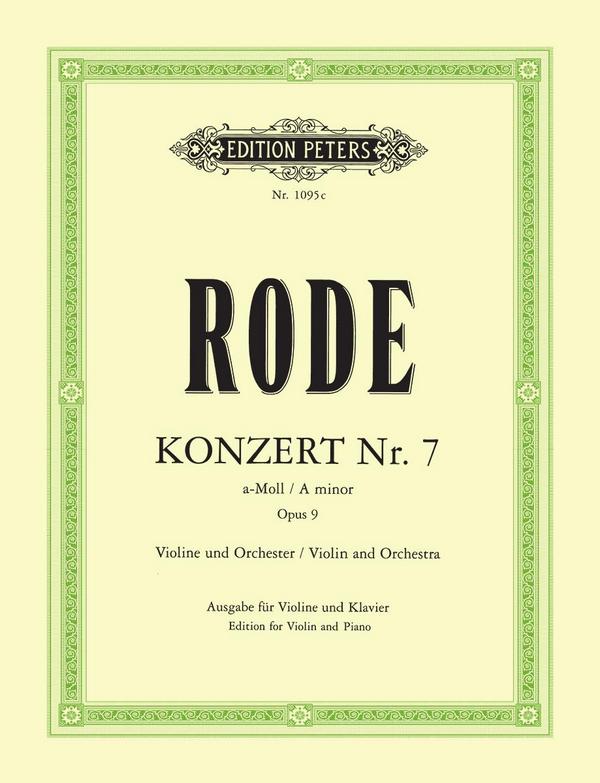 Konzert a-Moll Nr.7 für Violine und Orchester