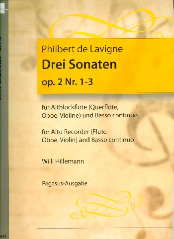 6 Sonaten op.2 Band 1 Nr.1-3