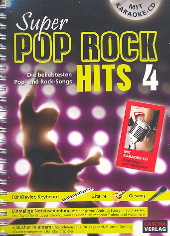 Super Pop Rock Hits Band 4 (+CD):