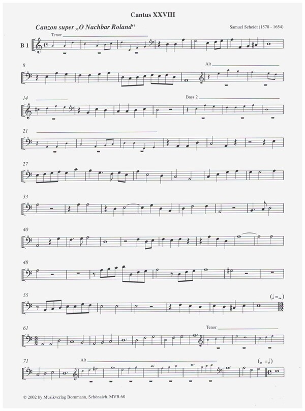 Fünfstimmige Instrumentalsätze