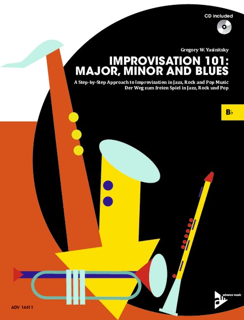 Improvisation vol.101 - Major, Minor and Blues (+CD)