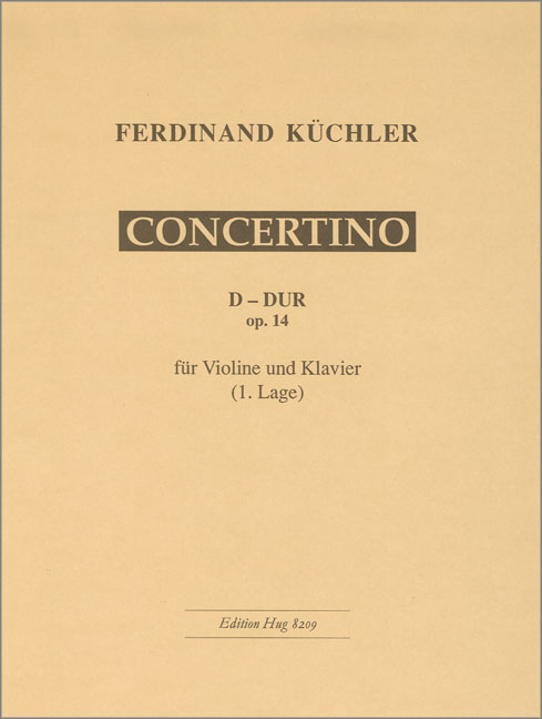 Concertino D-Dur op.14