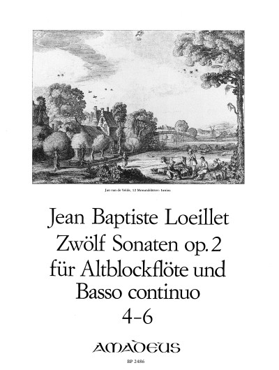 12 Sonaten op.2 Band 2 (Nr.4-6)