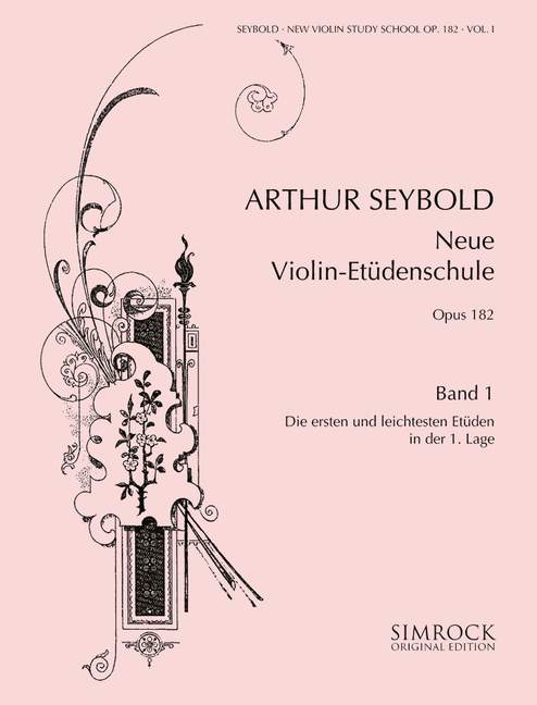 Neue Violin-Etüden-Schule op.182 Bd. 1 - Etüden in der 1. Lage