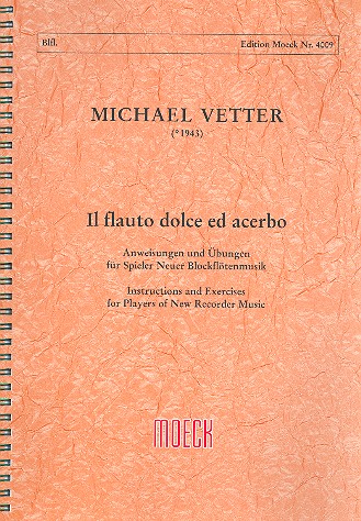 Il flauto dolce ed acerbo