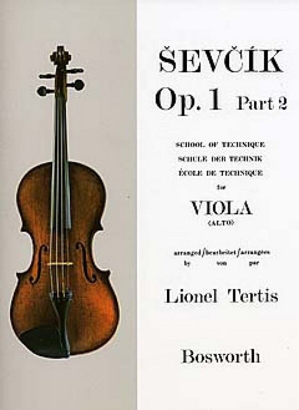 Schule der Technik op.1,2 für Viola