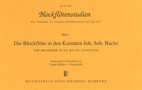 Blockflötenstudien Band 1