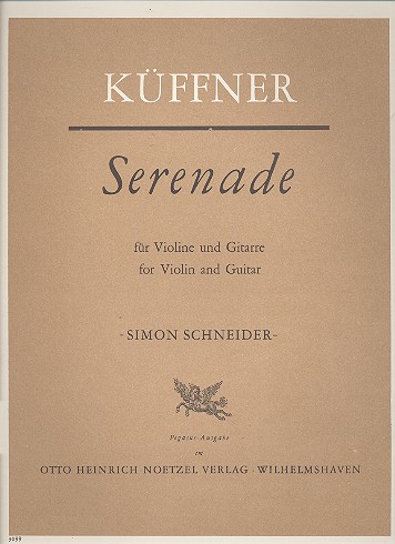 Serenade op.68 für Violine