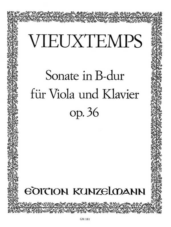 Sonate B-Dur op.36