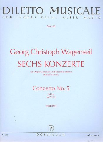 Konzert B-Dur für Orgel und Orchester