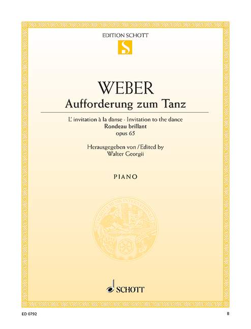 Aufforderung zum Tanz op.65