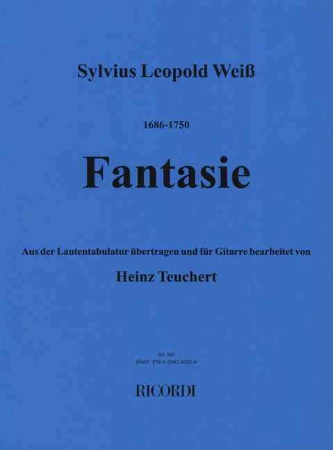 FANTASIE AUS DER LAUTENTABULATUR