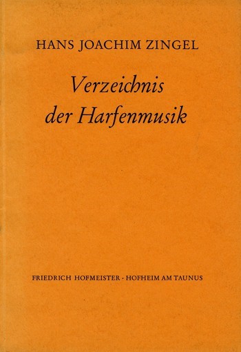 Verzeichnis der Harfenmusik