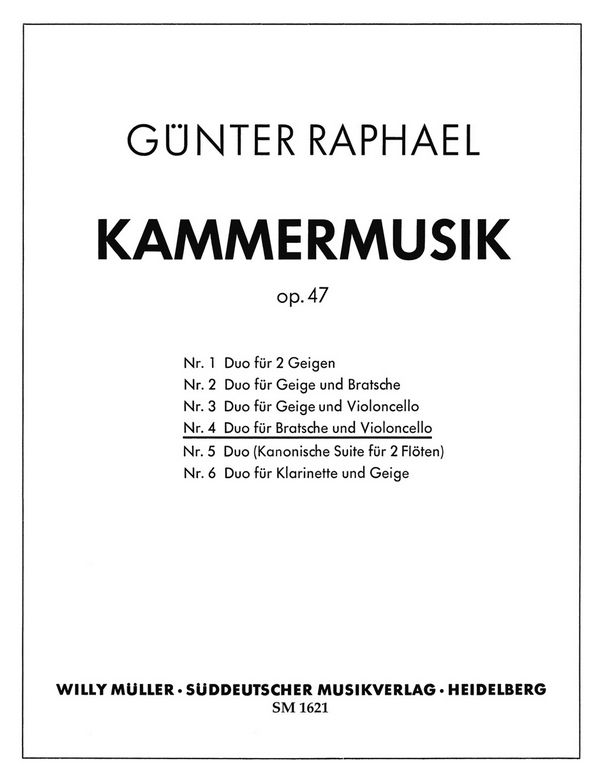 Duo op.47,4 für Viola