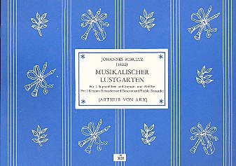 Musikalischer Lustgarten für 2 Sopranblockflöten