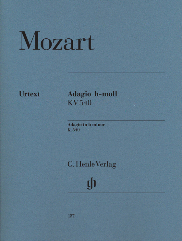 Adagio h-Moll KV540