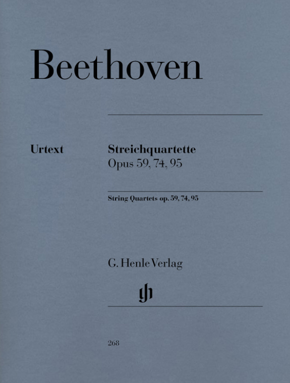 Streichquartette op.59, 74, 95