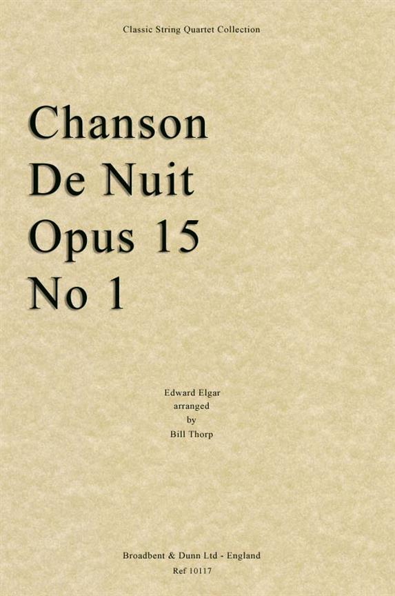 Chanson de nuit op.15,1
