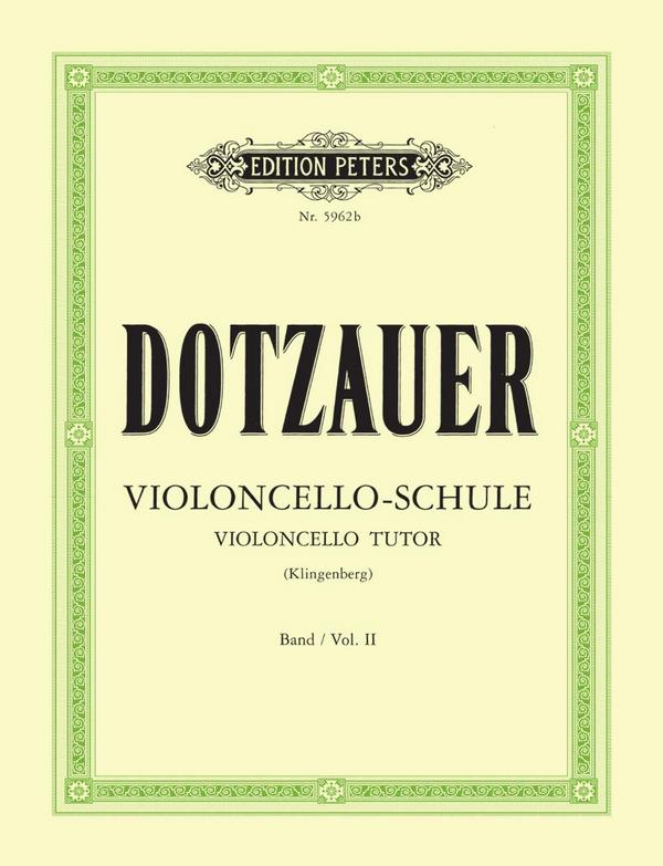 Violoncelloschule Band 2 (2. bis 5. Lage)