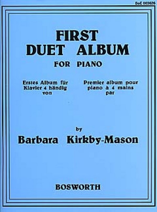 First Duet Album for Piano