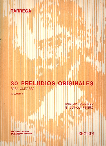 30 preludios originales vol.3