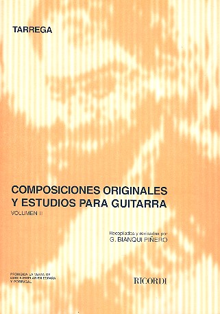 Composiciones originales y estudios
