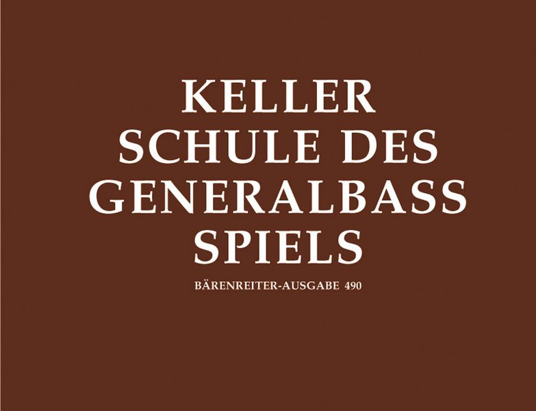 Schule des Generalbaßspiels